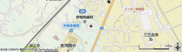 ダスキン古河南支店周辺の地図
