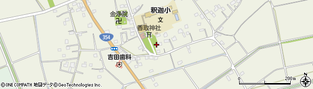 茨城県古河市釈迦266周辺の地図