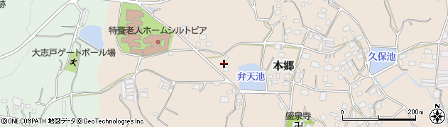 茨城県土浦市本郷1656周辺の地図