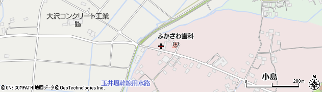 埼玉県熊谷市小島407周辺の地図