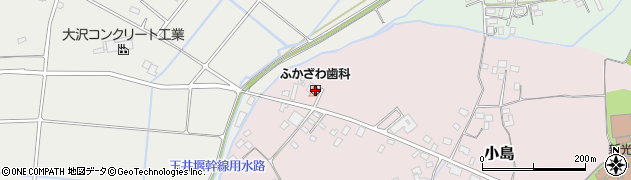 埼玉県熊谷市小島409周辺の地図
