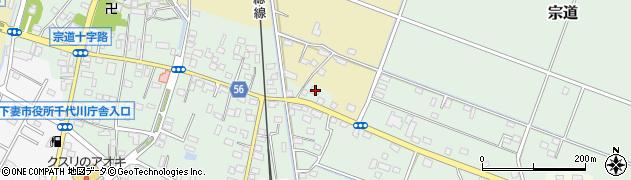 茨城県下妻市宗道403周辺の地図
