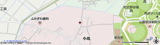 埼玉県熊谷市小島456周辺の地図