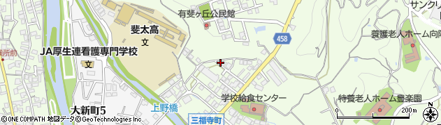 岐阜県高山市三福寺町624周辺の地図
