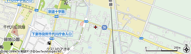 茨城県下妻市宗道74周辺の地図
