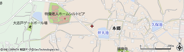 茨城県土浦市本郷1657周辺の地図
