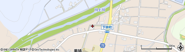 岐阜県高山市下林町301周辺の地図