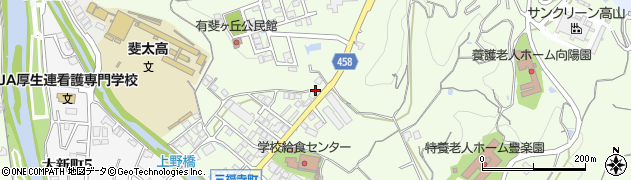 岐阜県高山市三福寺町513周辺の地図