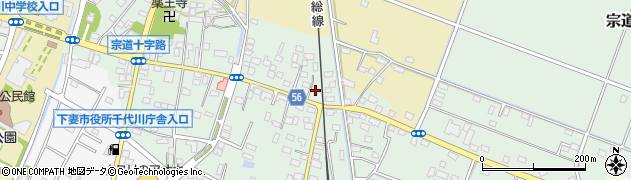 茨城県下妻市宗道51周辺の地図