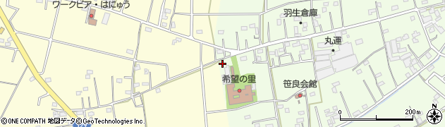 埼玉県羽生市下手子林2415周辺の地図
