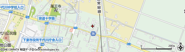 茨城県下妻市宗道43周辺の地図