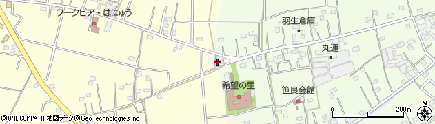 埼玉県羽生市下手子林2752周辺の地図