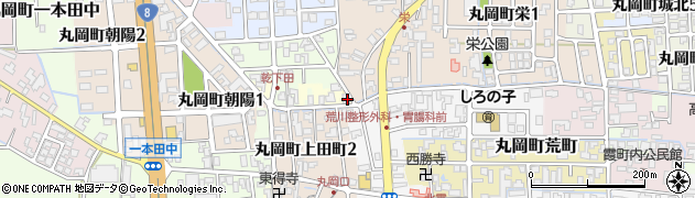 福井県坂井市丸岡町乾周辺の地図