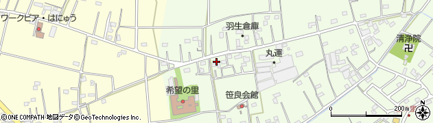 埼玉県羽生市下手子林2425周辺の地図