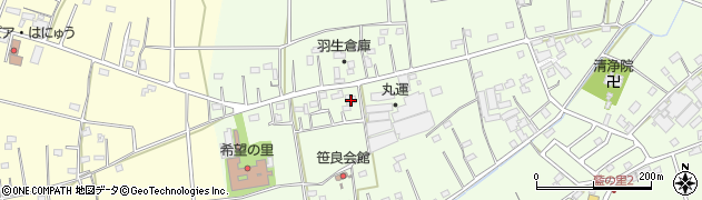 埼玉県羽生市下手子林2428周辺の地図