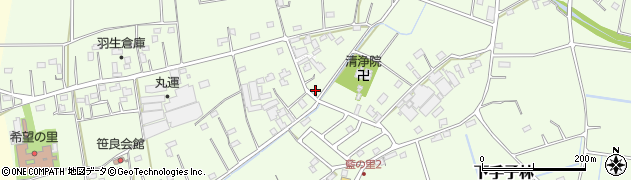 埼玉県羽生市下手子林2274周辺の地図