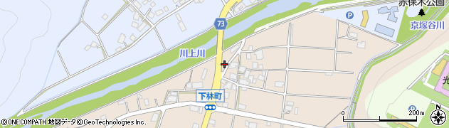 岐阜県高山市下林町2036周辺の地図