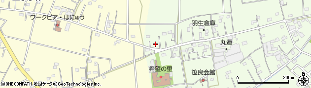 埼玉県羽生市下手子林2755周辺の地図