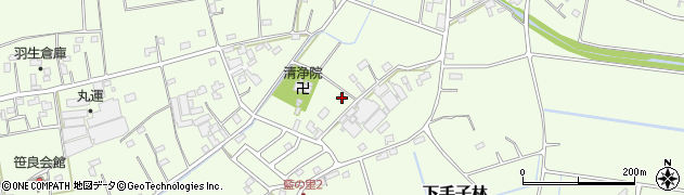 埼玉県羽生市下手子林1402周辺の地図