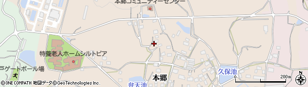茨城県土浦市本郷1718周辺の地図