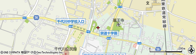 茨城県下妻市宗道9周辺の地図