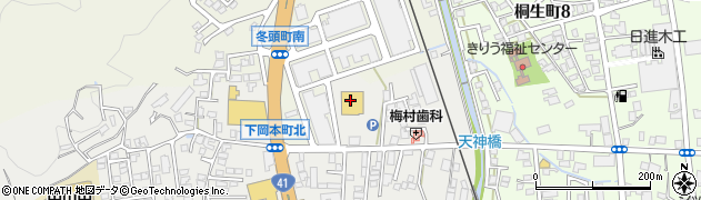 夢屋　高山店周辺の地図
