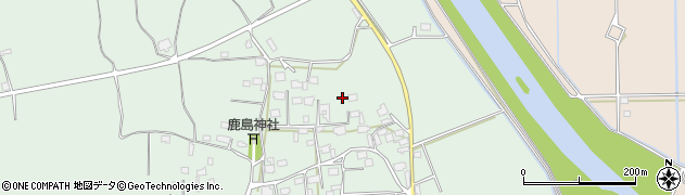 茨城県つくば市佐周辺の地図
