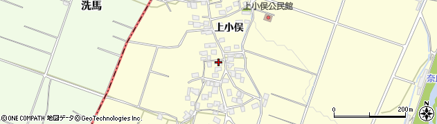 長野県松本市笹賀上小俣968周辺の地図