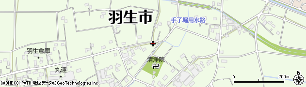 埼玉県羽生市下手子林2267周辺の地図