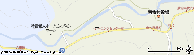下仁田消防署南牧分署周辺の地図