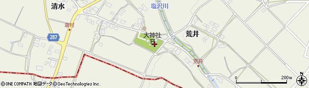 長野県松本市内田1991周辺の地図