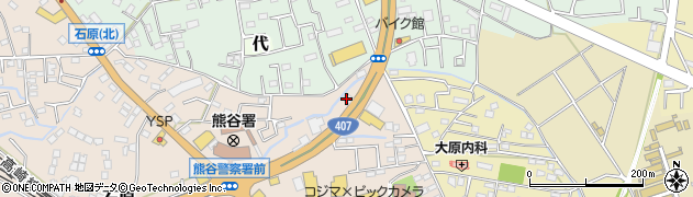 タックルベリー熊谷店周辺の地図