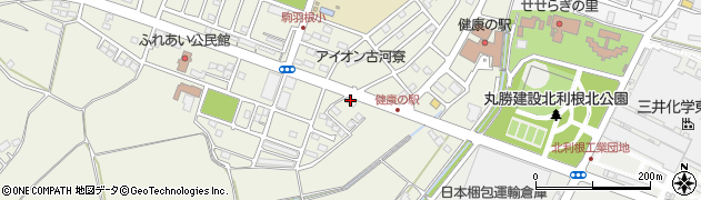 栗田理容室周辺の地図