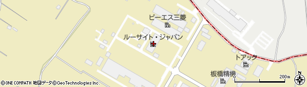 ルーサイト・ジャパン株式会社　茨城事業所周辺の地図