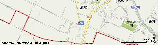 長野県松本市内田1996周辺の地図