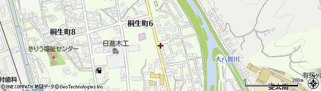 合気道　田中道場周辺の地図