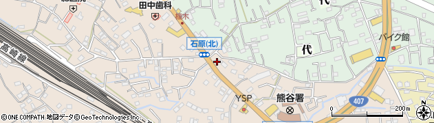 フクダライフテック関東株式会社熊谷営業所周辺の地図