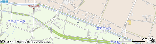 埼玉県羽生市下手子林2076周辺の地図