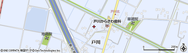 埼玉県加須市戸川周辺の地図