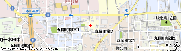 福井県坂井市丸岡町針ノ木周辺の地図