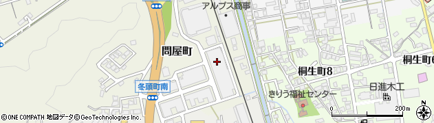 弥生堂周辺の地図