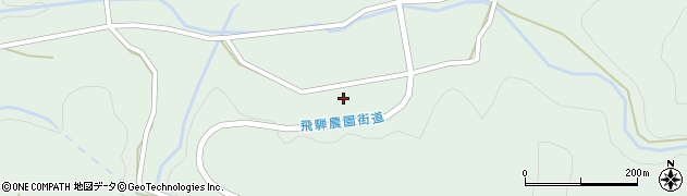 岐阜県高山市丹生川町山口363周辺の地図