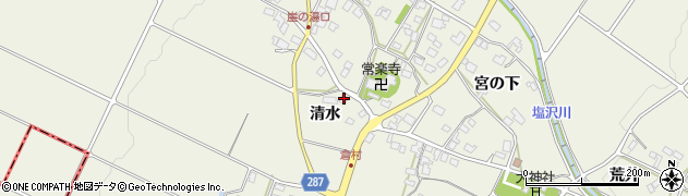 長野県松本市内田1790周辺の地図
