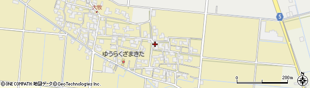 福井県坂井市春江町大牧周辺の地図