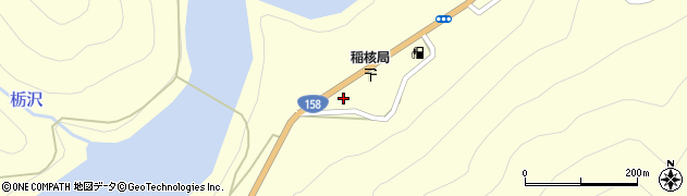松本広域消防局　梓川消防署安曇出張所周辺の地図