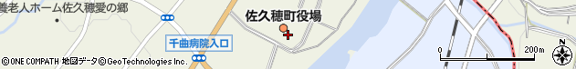 長野県南佐久郡佐久穂町周辺の地図