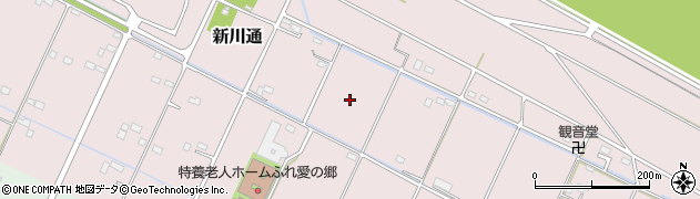 埼玉県加須市新川通周辺の地図