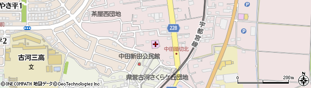 茨城県古河市茶屋新田480周辺の地図