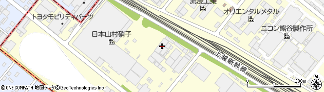 埼玉県熊谷市御稜威ケ原611周辺の地図