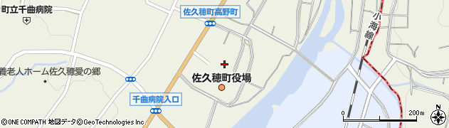 佐久穂町役場　地域包括支援センター周辺の地図